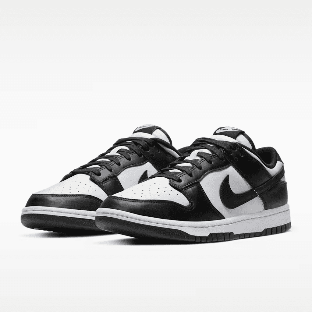Front view of the Nike Dunk Low Retro