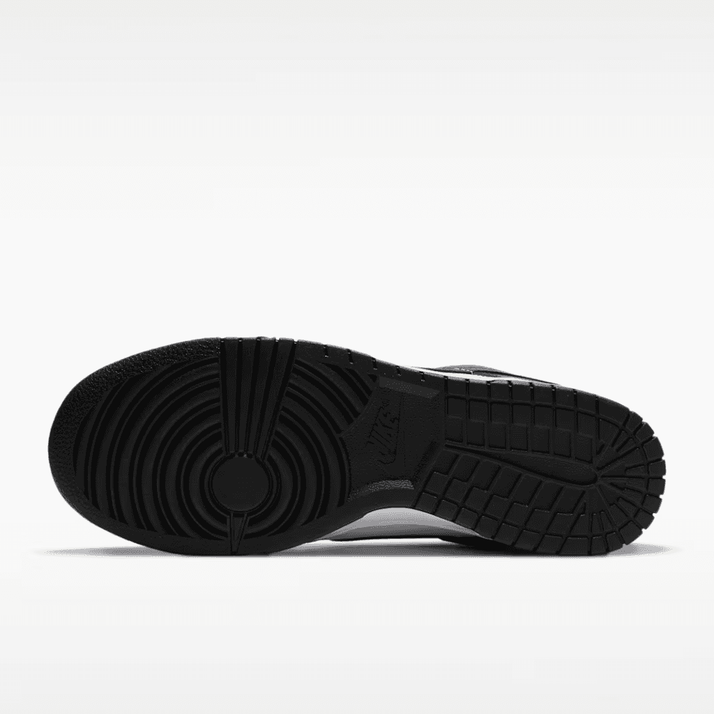 Sole view of the Nike Dunk Low Retro traction pattern