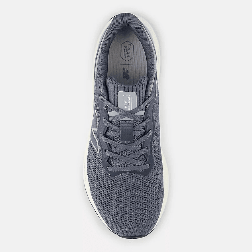 Top-down view with New Balance branding