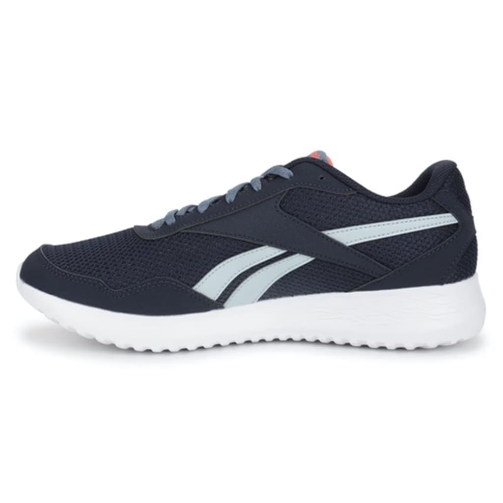 Side view showing the cushioned foam midsole