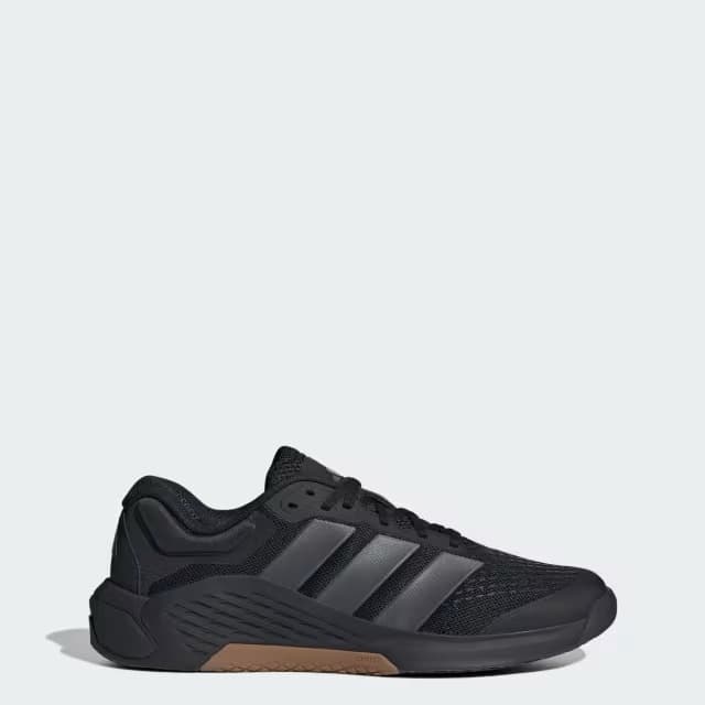 Side view showing the dual-density midsole