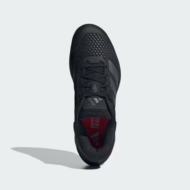 Heel view with Adidas branding