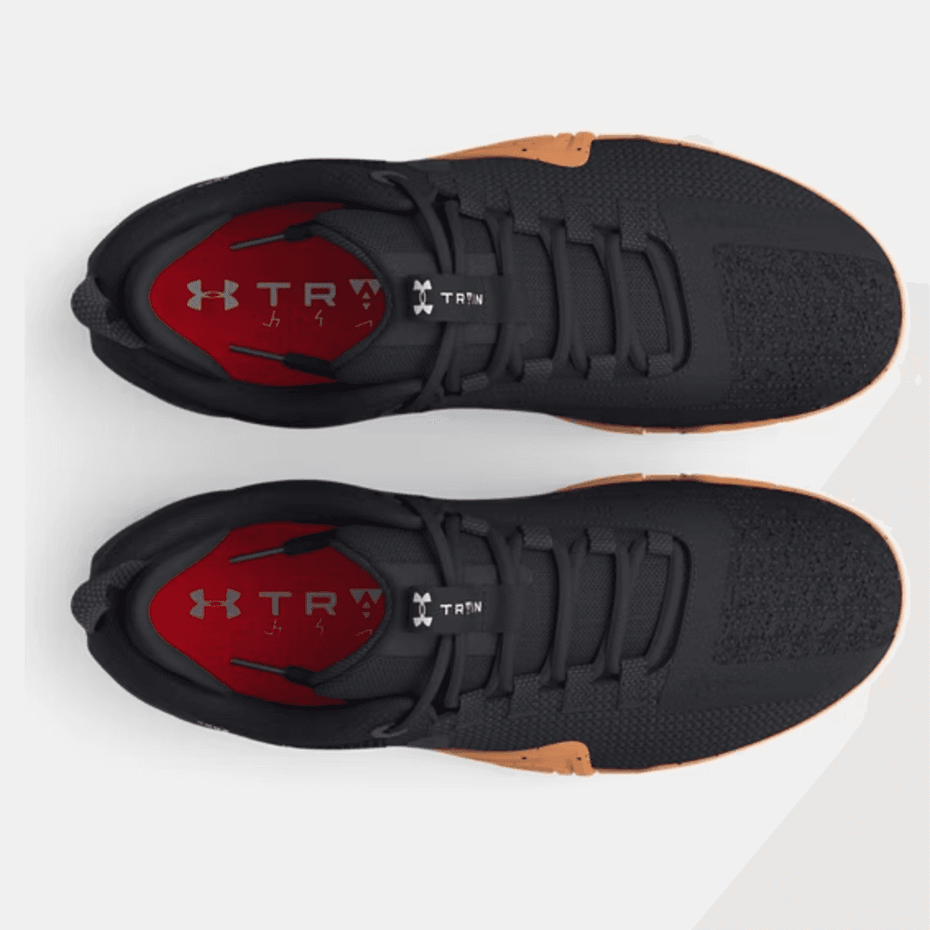 Heel view with Tribase branding